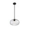 Z-Lite Chloe Pendant, 1-Light, 14 In.W x 9.5 In.H, Matte Black/Clear 490P14-MB - alternate 8